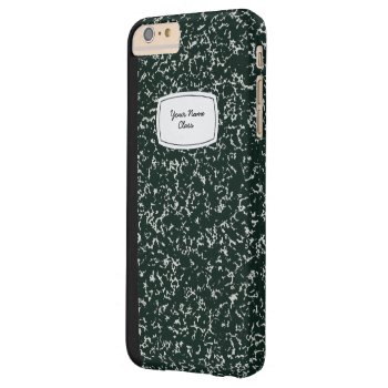 School Note Book  Name Barely There Iphone 6 Plus Case by zlatkocro at Zazzle