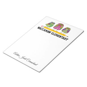 School Note Pad Large