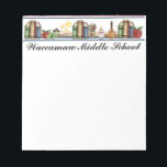 School Note Pad - SRF<br><div class="desc">I am extremely grateful to have an exclusive to use this image and the art of this designer on Zazzle when the art of her company is otherwise legally not allowed (and not allowed for print on demand or mass production); therefore, thanks to the graciousness of the designer and CEO,...</div>