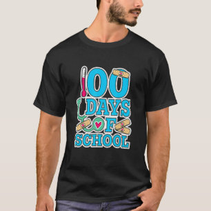 School Nurse 100 Days Of School T-Shirt