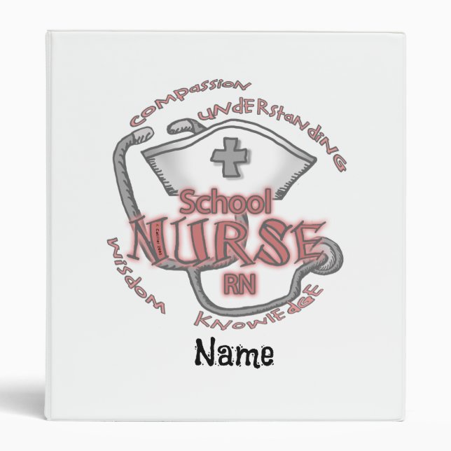 School Nurse Axiom binders (Front)