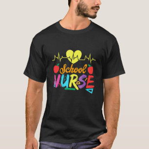 School Nurse Back To School Nursing Nurse Rn Lpn T-Shirt