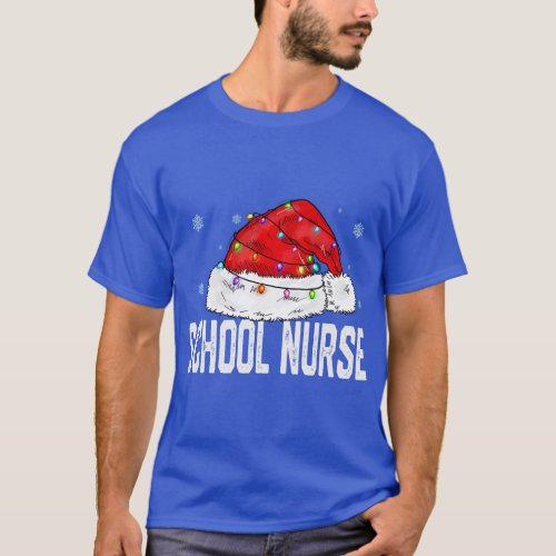 School Nurse Christmas Women Family Matching Group T_Shirt