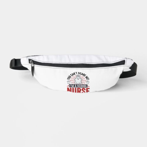 School Nurse Halloween Ghost Vintage Shirt Design_ Fanny Pack
