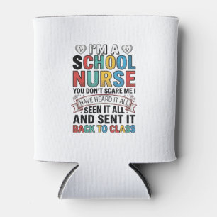 School Nurse Heard It All Funny Teacher Shirt Desi Can Cooler