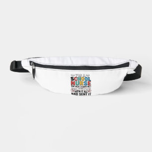 School Nurse Heard It All Funny Teacher Shirt Desi Fanny Pack