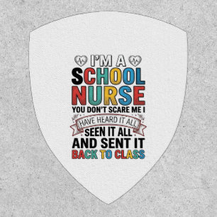 School Nurse Heard It All Funny Teacher Shirt Desi Patch