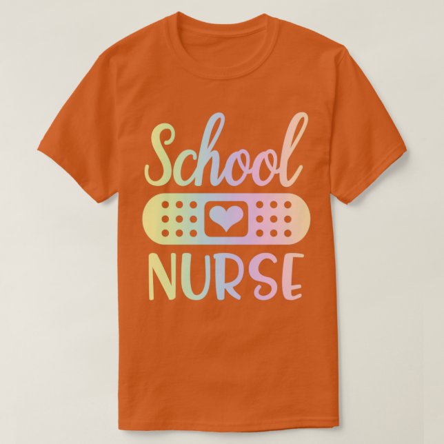 School nurse nurse gift T-Shirt (Design Front)