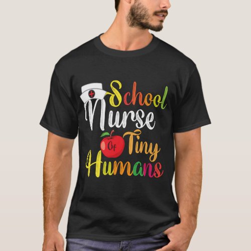 School Nurse Of Tiny Hus nurse Back To School T_Shirt