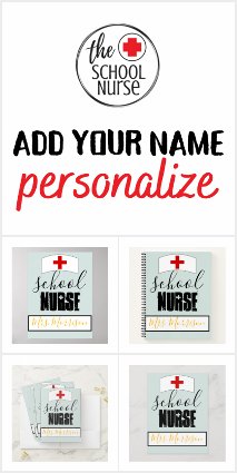 School Nurse : Personalized Items