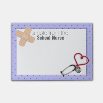 School Nurse Post-it® Note