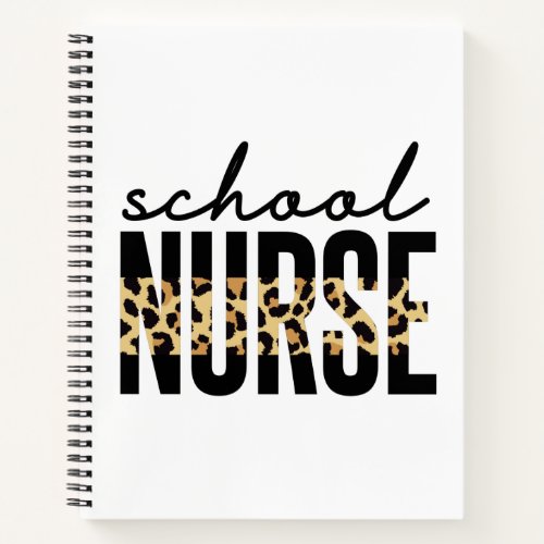 School Nurse  School Nurse RN appreciation gifts Notebook