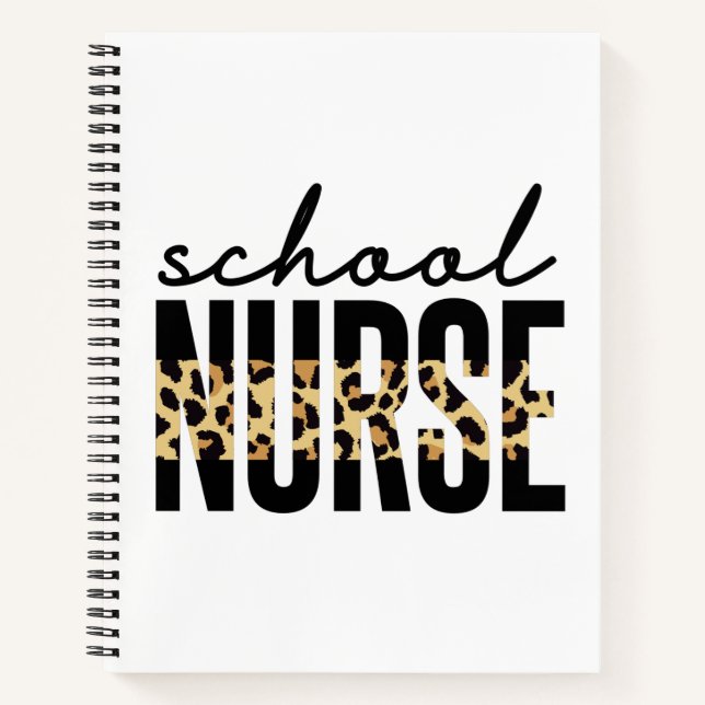School Nurse | School Nurse RN appreciation gifts Notebook (Front)