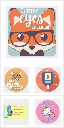 School Nurse Stickers