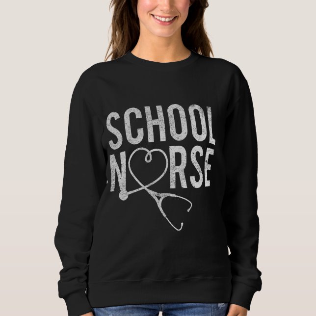 School Nurse Sweatshirt (Front)