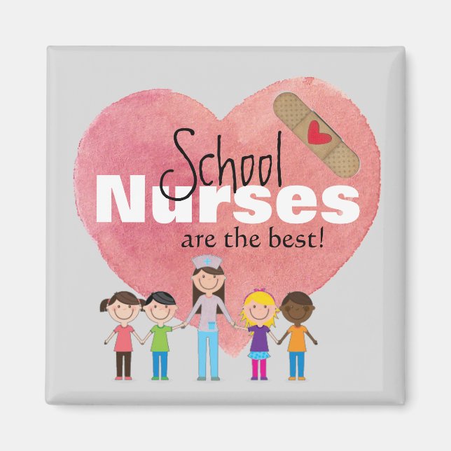 School Nurses Are the Best! (magnet) Magnet (Front)