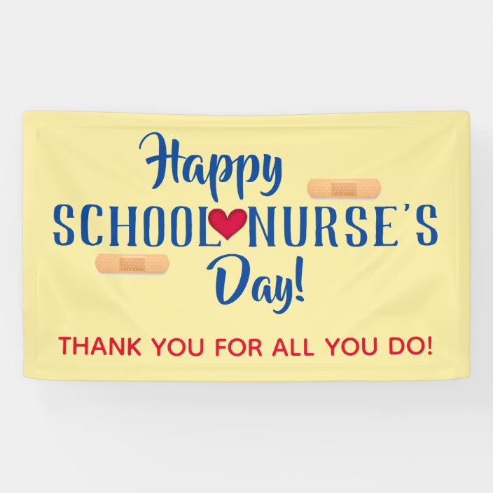 School Nurse s Day Banner Zazzle School Nurse s Day Banner Zazzle