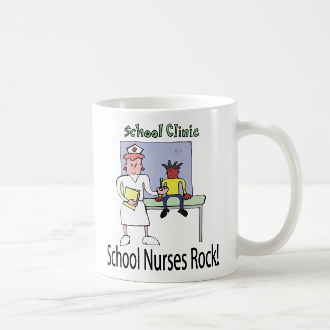 School Nurses Rock mug (Right)