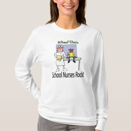 School Nurses Rock T_shirt
