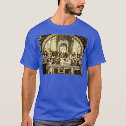 School of Athens by Raphael T_Shirt