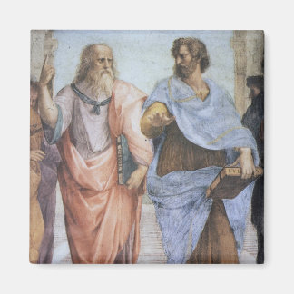 School of Athens (detail - Plato & Aristotle) Magnet