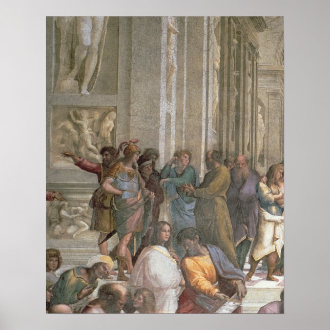 School of Athens, from the Stanza della Poster (Front)