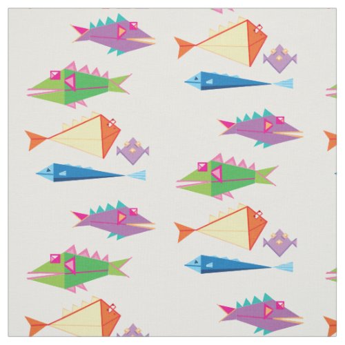 School of fish fabric