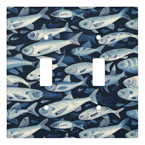 School of Fish  Light Switch Cover