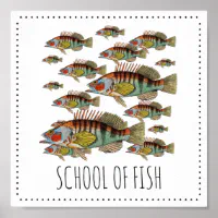 Poster & Frame Fish And Shellfish Of The Season – posters & frames