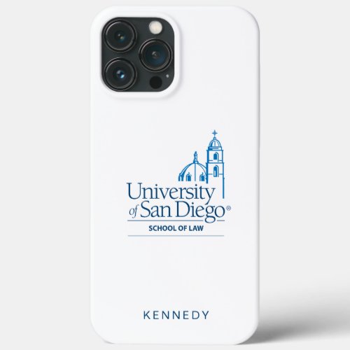 School of Law  Add Your Name iPhone 13 Pro Max Case