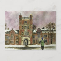 School of Law — Ann Arbor, Michigan Postcard