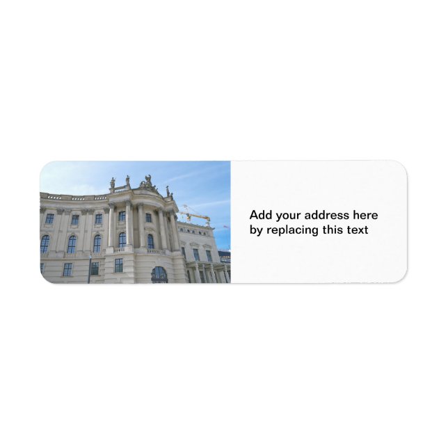 School of Law Humboldt University Label (Front)