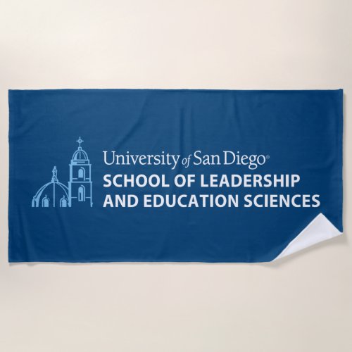 School of Leadership and Education Sciences Beach Towel