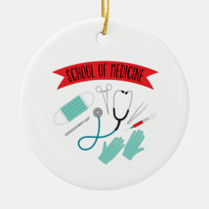 School Of Medicine Ceramic Ornament