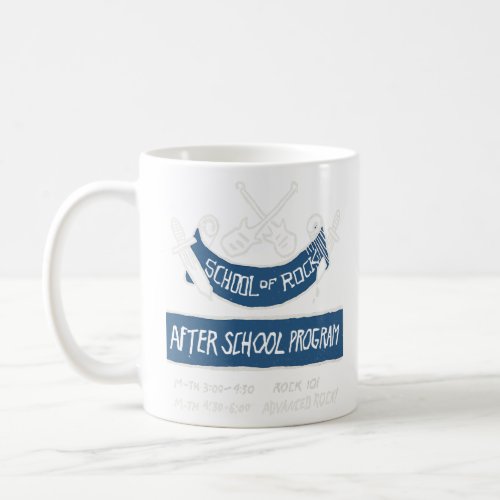 School of Rock After School Sign  Coffee Mug