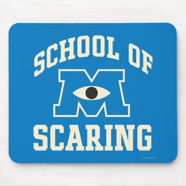 School of Scaring Mouse Pad (Front)