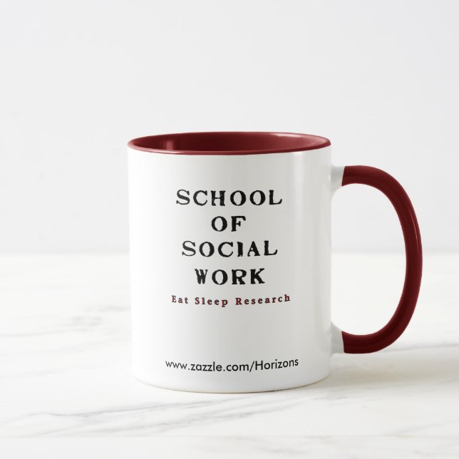 School of Social Work Mug (Right)