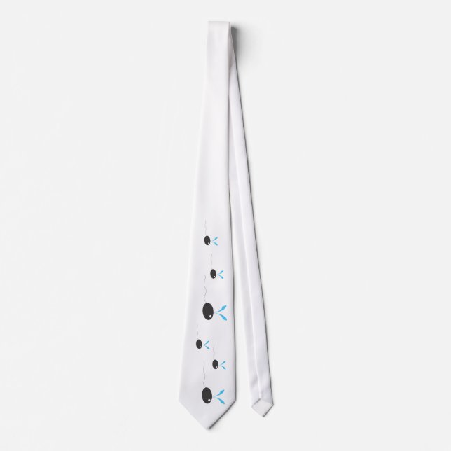 School of Sperm Whales Neck Tie (Front)