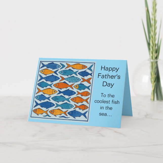 "School of Style" Father's Day Thank You Card (Front)