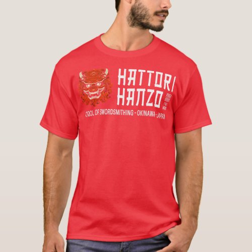 School Of Swordsmithing Hattori Hanzo T_Shirt