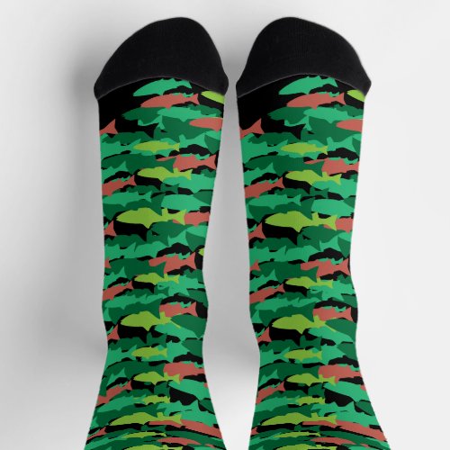 School Of Trout Customize COLORs Socks