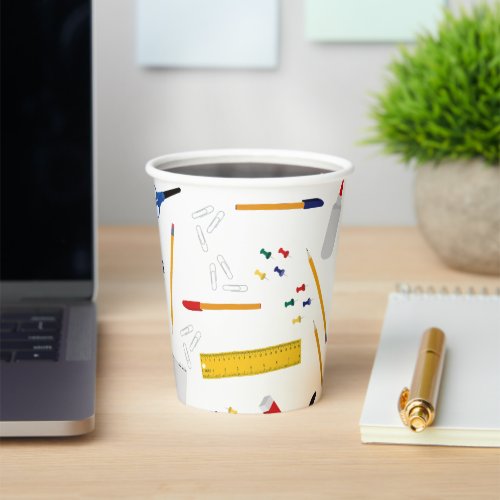 School Office  Crafts Supplies Pattern Paper Cups