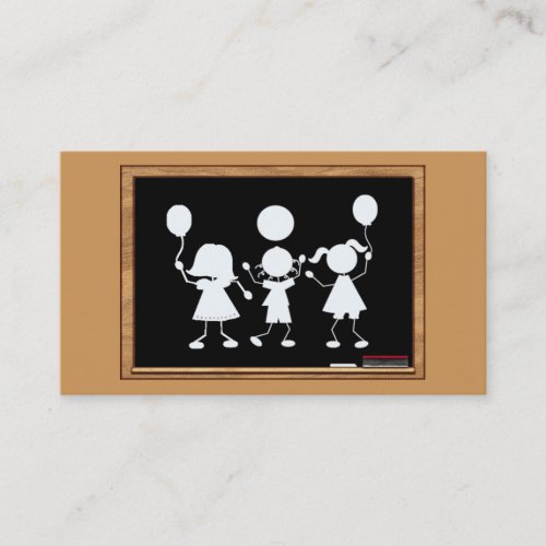 School or Daycare Business Card