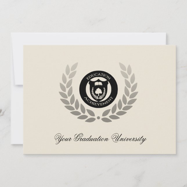 School or University Graduation Announcements (Front)