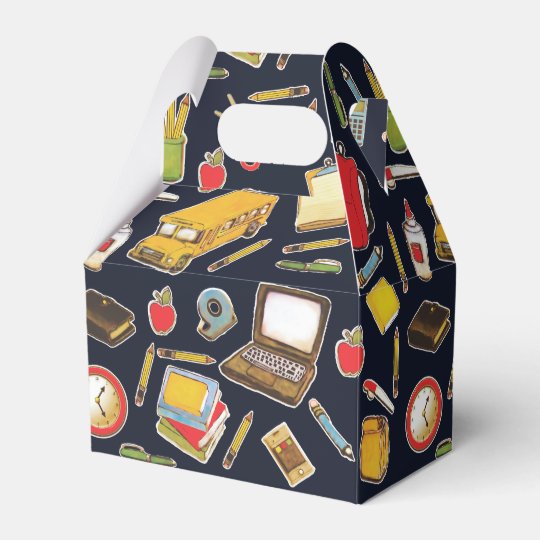 School party favor box