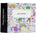 School pattern binder School pattern binder