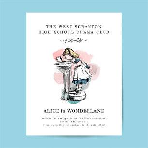 School Play or Theatre Playbill Promotional Flyer