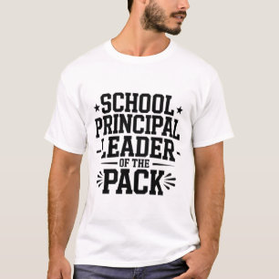 School Principal 2025 Leader of The Pack Educator  T-Shirt