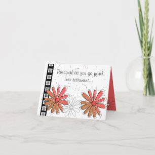 School Principal Retirement Card II
