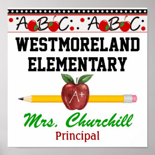 School Principal / Teacher Poster - SRF